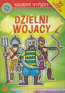 Obrazek Kolorowe Wyprawy Dzielni wojacy 32 naklejki