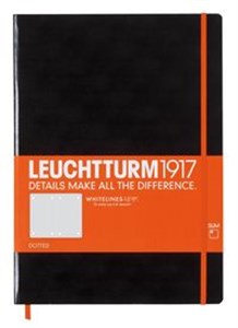 Picture of Notatnik Leuchtturm Whitelines Master Slim w kropki 60 kartek