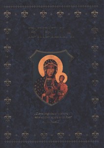 Obrazek Biblia domowa w obwolucie z MB Częstochowską