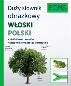 Obrazek Duży słownik obrazkowy Włoski Polski Pons