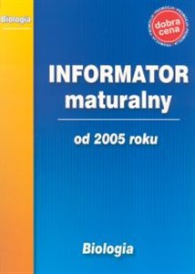 Picture of Informator maturalny - biologia
