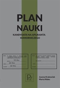 Obrazek Plan nauki kandydata na aplikanta komorniczego