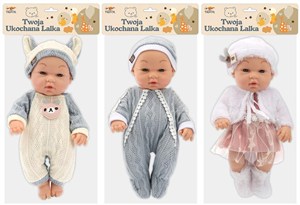 Obrazek Lalka bobas MIX