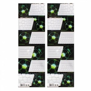 Obrazek Naklejki na zeszyt Football (25szt)