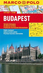 Obrazek Budapest city map