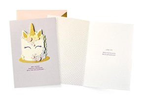 Picture of Karnet Urodziny jednorożec