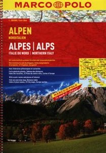 Obrazek Alpy atlas drogowy 1:300 000 Marco Polo