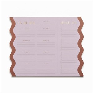 Picture of Planer posiłków z magnesem - Lilac & Nutmeg