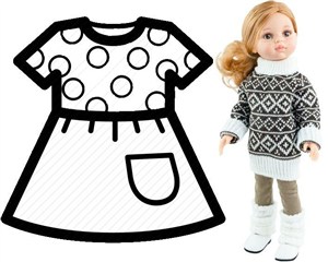 Picture of Ubranko dla lalek 32cm