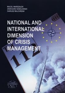 Obrazek National and international dimension of crisis management