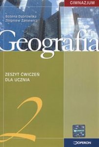 Obrazek Geografia 2 Zeszyt ćwiczeń Gimnazjum