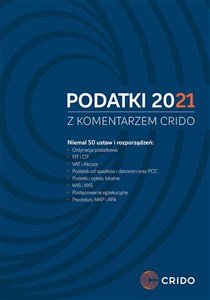 Picture of Podatki 2021 z komentarzem Crido