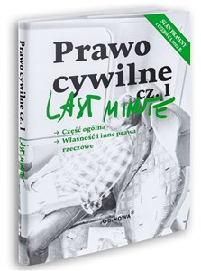 Picture of Last Minute prawo cywilne Część 1 06/22