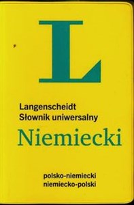 Picture of Langenscheidt Słownik uniwersalny niemiecki polsko-niemiecki niemiecko-polski