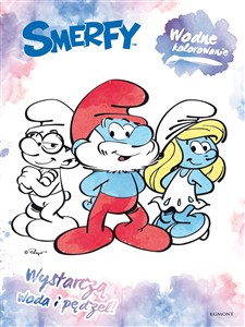 Obrazek Smerfy Wodne kolorowanie