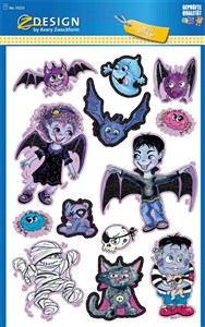 Picture of Z Design, Naklejki dla dzieci - Wampiry, duży format (53253)