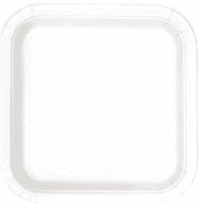 Picture of Talerze papierowe kwadratowe eko 23cm 10szt
