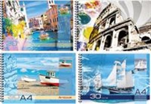 Obrazek Szkicownik A4 koło 30 arkuszy 120g/m2