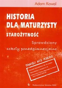 Picture of Historia dla maturzysty Starożytność Sprawdziany Szkoła ponadgimnazjalna
