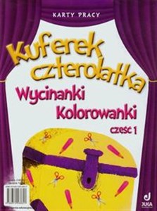 Obrazek Kuferek Czterolatka Wycinanki kolorowanki Część 1 Przedszkole