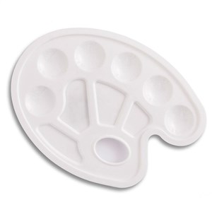 Obrazek Paleta malarska white