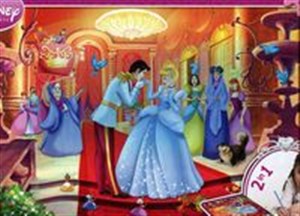 Picture of Puzzle dwustronne maxi 2w1 Kopciuszek 108