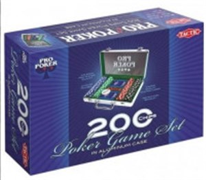 Obrazek Pro Poker 200 żetonów w aluminiowej walizce