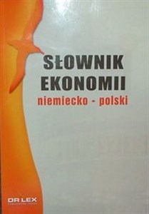 Picture of Słownik ekonomii niemiecko polski