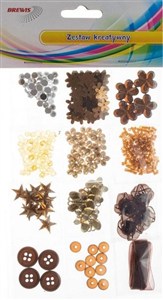 Obrazek Zestaw kreatywny brązowy