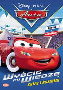 Picture of Auta Wyścig po wiedzę Cyfry i kształty UG-4 Książka z naklejkami