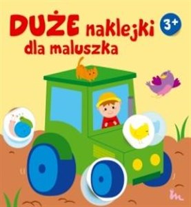 Picture of Duże naklejki dla maluszka. Traktor 3+