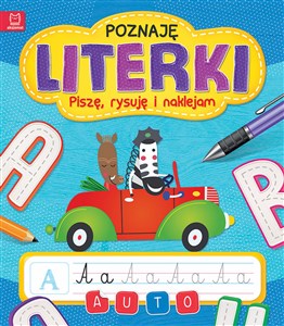 Picture of Poznaję literki Piszę, rysuję i naklejam