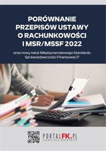 Picture of Porównanie przepisów ustawy o rachunkowości i MSR/MSSF 2021/2022