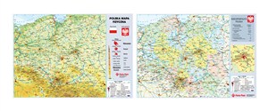 Obrazek Podkład dwustronny z mapą Polski