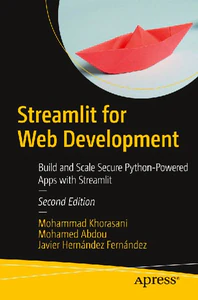 Obrazek KHORASANI, M: STREAMLIT FOR WEB DEVELOPMENT