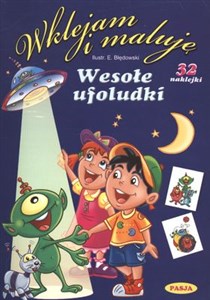 Picture of Wesołe ufoludki Wklejam i maluję