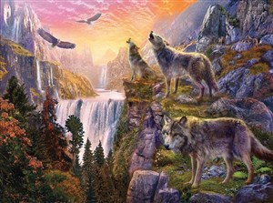 Picture of Puzzle 1000 Wilki, Jan Krasny