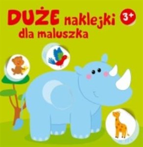 Picture of Duże naklejki dla maluszka. Nosorożec 3+