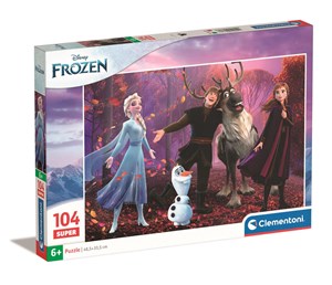 Obrazek Puzzle 104 Super Frozen 25771