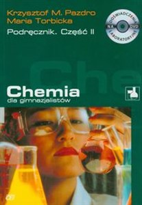 Obrazek Chemia dla gimnazjalistów część 2 Podręcznik + DVD Gimnazjum