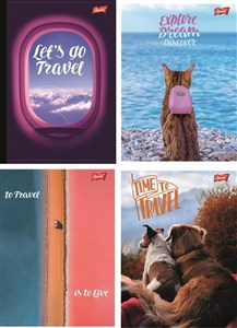 Obrazek Zeszyt A5/60K linia Travel (10szt)