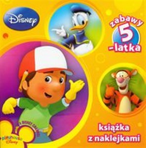 Picture of Disney Zabawy 5 latka Książka z naklejkami UZ-3