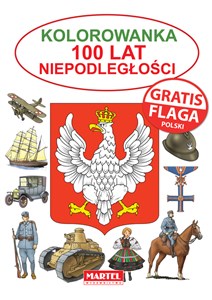 Picture of Kolorowanka 100 lat niepodległości flaga Gratis