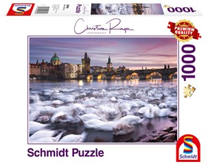 Picture of Puzzle 1000 PQ Praskie łabędzie C. Ringer 109411