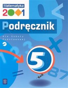 Obrazek Matematyka 2001 5 Podręcznik + CD Szkoła podstawowa