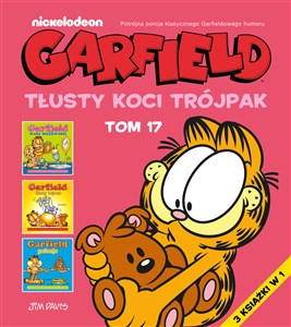 Obrazek Garfield. Tłusty koci trójpak. Tom 17
