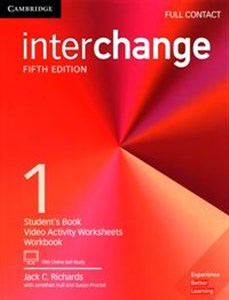 Picture of Interchange 1 Full Contact Student's Book with Online Self-Study Video Activity Worksheets Workbook