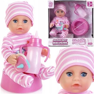 Obrazek Lalka Natalia siusiający maluszek 17 cm