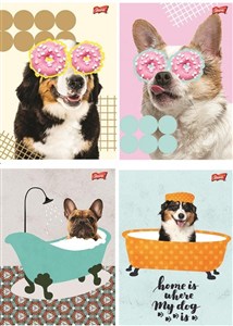 Obrazek Zeszyt A5/60K linia Funny Dog (10szt)