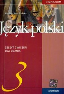 Obrazek Język polski 3 zeszyt ćwiczeń gimnazjum